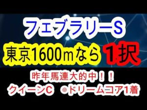 【競馬予想】フェブラリーステークス2026　ダブルハートボンドら人気馬は超危険！？　穴馬はレモンポップ2世のあの馬！！