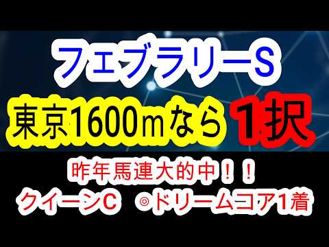 【競馬予想】フェブラリーステークス2026 ダブルハートボンドら人気馬は超危険!? 穴馬はレモンポップ2世のあの馬!!