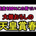 天皇賞春2026！早い段階で決めてました！自信度120％のある馬！【競馬予想】