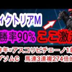 【競馬予想】ヴィクトリアマイル2026　14番人気208倍で勝ったテンハッピーローズの再来！　条件完璧な超穴馬を極秘で教えます！！