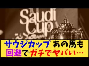 【競馬】「サウジカップ あの馬 回避でガチでヤバい…」に対する反応【反応集】