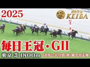 【毎日王冠・GⅡ】毎日王冠 東京 芝 1800m 2025 レース  【みんなのKEIBA】