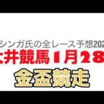 1月28日大井競馬【全レース予想】2026金盃競走