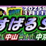 2025年1月11日【競馬 JRA全レース予想ライブ】すばるS。中山、中京