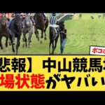 【有馬記念】中山競馬場  馬場状態がヤバい…【競馬反応集】