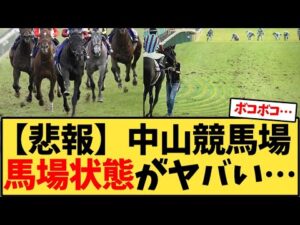 【有馬記念】中山競馬場  馬場状態がヤバい…【競馬反応集】