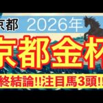 【京都金杯2026】蓮の競馬予想(最終結論)〜東京大賞典は注目馬と穴馬で馬券内独占