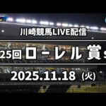 【第9回開催】川崎競馬パドック解説付きLIVE（2025年11月18日）第25回ローレル賞SⅡ