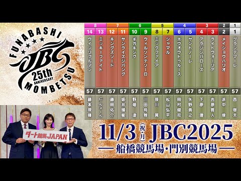 ダート競馬JAPAN｜第125回　JBC特別編　JBCクラシック　JBCスプリント　JBCレディスクラシック　JBC２歳優駿｜NAR公式