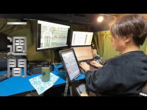 頭脳を生かして生計を立てる車上生活者