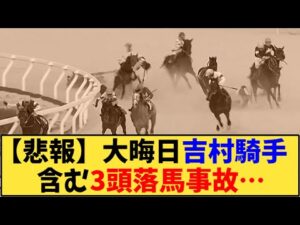 【競馬】「【悲報】園田競馬、吉村騎手   含む3頭落馬事故…」に対する反応【反応集】