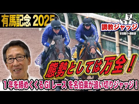 【有馬記念2025】安田隆行元調教師が調教ジャッジ　「動き」「時計」「調教過程」を採点しピックアップした5頭を発表！《東スポ競馬ニュース》
