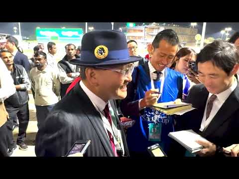 【サウジカップ】 連覇の矢作芳人調教師「あの状態でも負ける気はしなかった。ドバイではもうもう一段上積みを」｜サウジカップデー