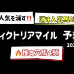 【競馬予想】　ヴィクトリアマイル　予想　2026