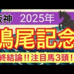 【鳴尾記念2025】蓮の競馬予想(最終結論)〜京阪杯はエーティーマクフィ推奨
