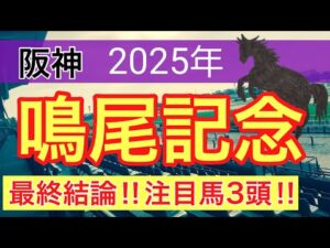 【鳴尾記念2025】蓮の競馬予想(最終結論)〜京阪杯はエーティーマクフィ推奨