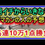 【競馬】トーマスの転落人生。ザマカンの人の予想に乗っていきなり馬連10万1点勝負！！