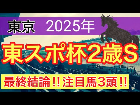 【東スポ杯2歳ステークス2025】蓮の競馬予想(最終結論)〜エリザベス女王杯は注目馬で完全決着
