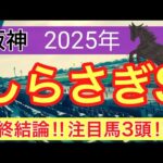 【しらさぎステークス2025】蓮の競馬予想(最終結論)
