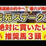 【紫苑S2025 予想】ジョスラン過去最高のデキ?プロが"全頭診断"から導く絶好の3頭!