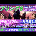 【スプリングS】中山の常識が通用しない!?今年逆張りすべき理由と追い切り推奨爆穴馬