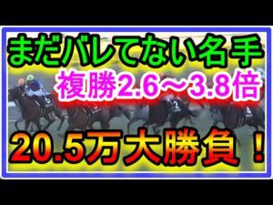 【競馬】まだバレてない名騎手の複勝6番人気(2.6～3.8倍)に20.5万、大勝負！！決意の2025年編。