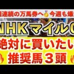 【NHKマイルカップ2026 予想】エコロアルバ過去最高のデキ？プロが"全頭診断"から導く絶好の3頭！