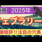 【フェブラリーステークス2025】蓮の競馬予想(全頭短評)