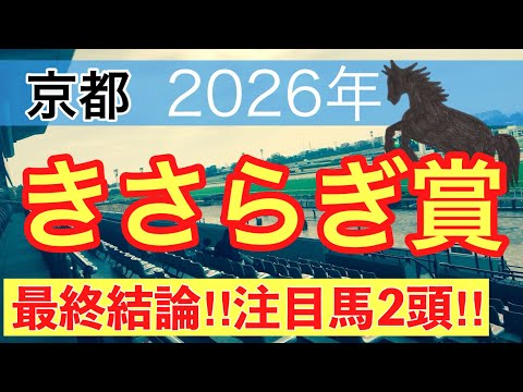 【きさらぎ賞2026】蓮の競馬予想(最終結論)
