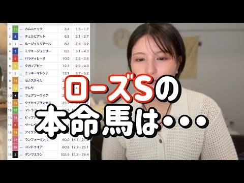 競馬予想【ローズS GⅡ🐎 2025.9.14】穴馬2頭本命!どっちか来てくれ馬券買います※音ズレ訂正再アップ