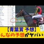 【競馬】「青葉賞 予想 みんなの予想がヤバい…」に対する反応【反応集】