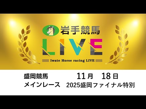 2025年11月18日 岩手競馬LIVE