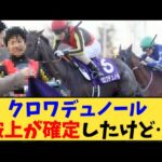 【競馬】「クロワデュノール 鞍上が確定したけど…」に対する反応【反応集】