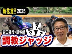 【菊花賞2025】エリキング選外！安田隆行元調教師が調教ジャッジ　「動き」「時計」「調教過程」を採点しピックアップした５頭を発表！《東スポ競馬ニュース》