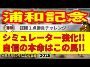 浦和記念2025競馬予想🔥9連続G1的中男の本命馬は!?