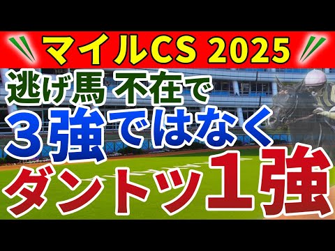 マイルチャンピオンシップ2025 競馬YouTuber達が選んだ【確信軸】スプリント先行馬不在＝瞬発力1強！