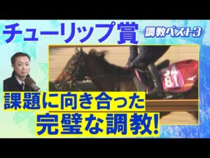 「中2週でも疲れなし!」ビップデイジー、マイエレメント、 ナムラクララ・・・競馬エイト・高橋賢司トラックマンの調教解説<チューリップ賞(GⅡ)>