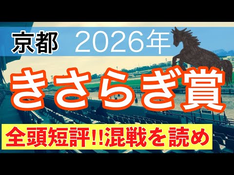 【きさらぎ賞2026】蓮の競馬予想(全頭短評)