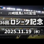 【第9回開催】川崎競馬パドック解説付きLIVE（2025年11月19日）第36回ロジータ記念SⅠ