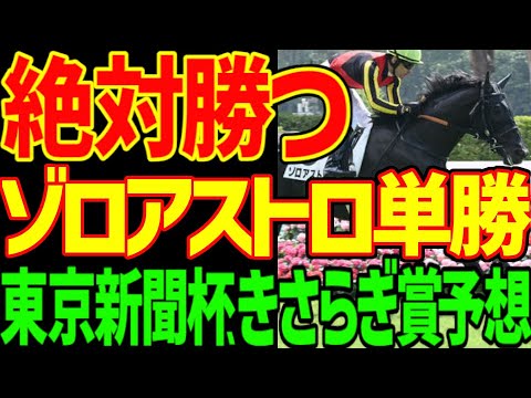 【きさらぎ賞予想】ゾロアストロ単勝！絶対に勝つ！！エムズビギンは絶対に来ない！藤岡佑介引退の激走・ラフターラインズも切っていい！！2026年東京新聞杯、きさらぎ賞予想動画【競馬ゆっくり】