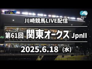【第3回開催】川崎競馬パドック解説付きLIVE（2025年6月18日）第61回関東オークスJpnⅡ