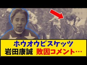 【札幌記念】「ホウオウビスケッツ 岩田康誠騎手 敗因コメント… 」に対するみんなの反応【反応集】