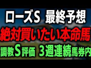 【ローズS 2025 最終予想】絶対に買いたい本命馬と買い目を徹底解説します