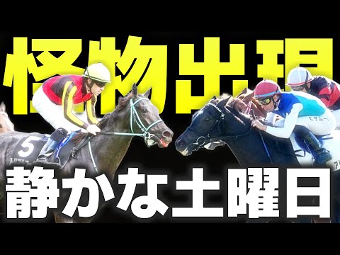 【怪物は静かに現れる】重賞のない土曜日に潜む2頭