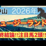 【ニュージーランドトロフィー2026】蓮の競馬予想(最終結論)
