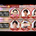 TCK公式LIVE「ウマきゅん」2026/1/26  ※10時25分配信開始・出演者登場