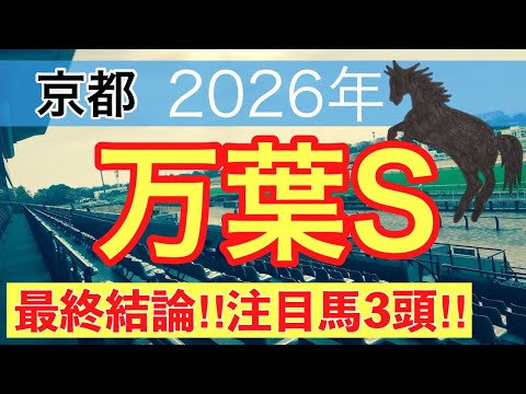【万葉ステークス2026】蓮の競馬予想(最終結論)〜東京大賞典は注目馬と穴馬で馬券内独占