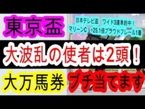【競馬予想】東京盃2025　大井1200mなら激走可能！　前走大敗で人気を落とす人気薄地方馬が狙い目！