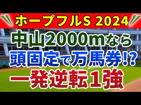 ホープフルステークス2024 競馬YouTuber達が選んだ【確信軸】今年のホープフルSは、頭固定の三連単で大勝負！