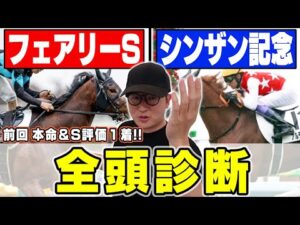 【フェアリーステークス＆シンザン記念予想】前回は４人気S評価が１着で”今年初帯”を獲得！今回も穴馬を高評価！６年連続プラス男が全頭徹底解説！
